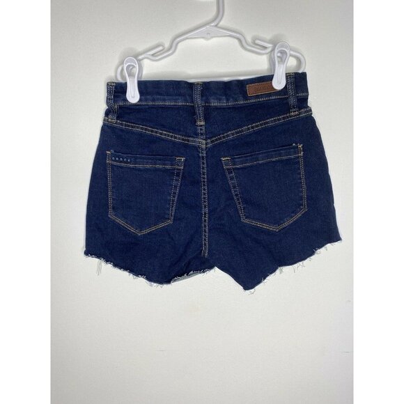 Blank NYC Womens 24 Dark Wash Retro High Distresse‎ - Picture 3 of 5